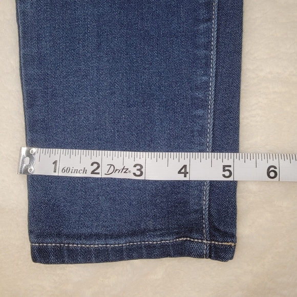 PAIGE Blue Skinny Jeans with Modern Denim Finish - Picture 9 of 12